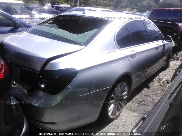 WBAYA6C59ED144492 - 2014 BMW 740 I SILVER photo 4