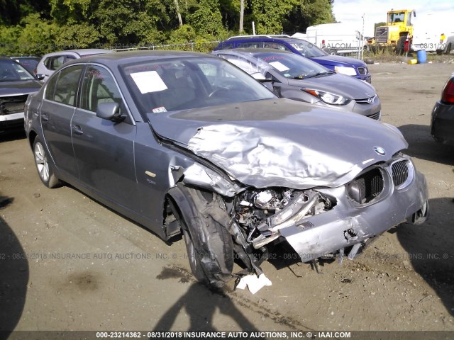 WBANV93539C135579 - 2009 BMW 535 XI GRAY photo 1