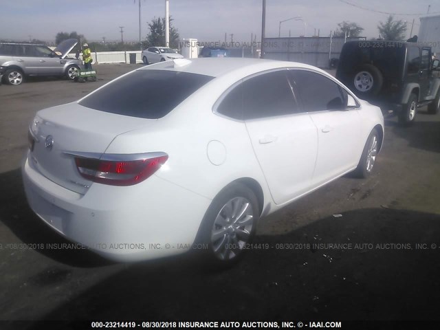 1G4PR5SK1F4120824 - 2015 BUICK VERANO CONVENIENCE WHITE photo 4