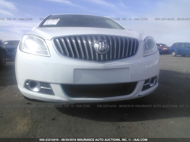 1G4PR5SK1F4120824 - 2015 BUICK VERANO CONVENIENCE WHITE photo 6