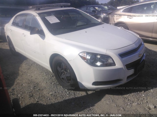 1G1ZA5EU5CF133957 - 2012 CHEVROLET MALIBU LS 白色 照片 1