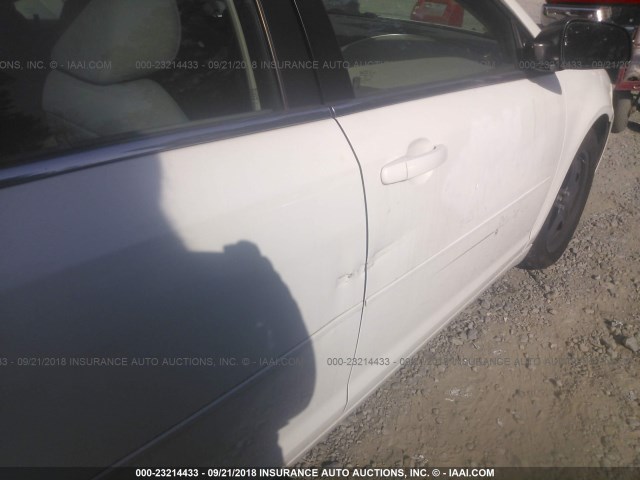 1G1ZA5EU5CF133957 - 2012 CHEVROLET MALIBU LS 白色 照片 6