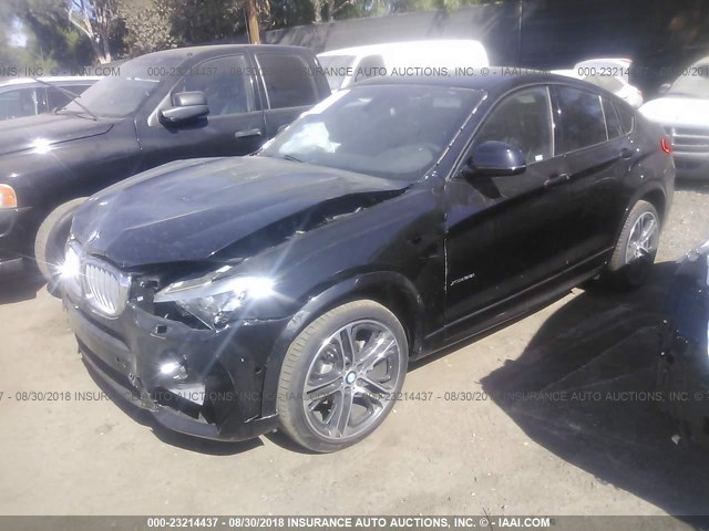 5UXXW3C54J0T82961 - 2018 BMW X4 XDRIVE28I Negro foto 2