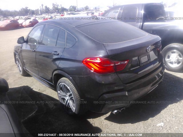 5UXXW3C54J0T82961 - 2018 BMW X4 XDRIVE28I Negro foto 3