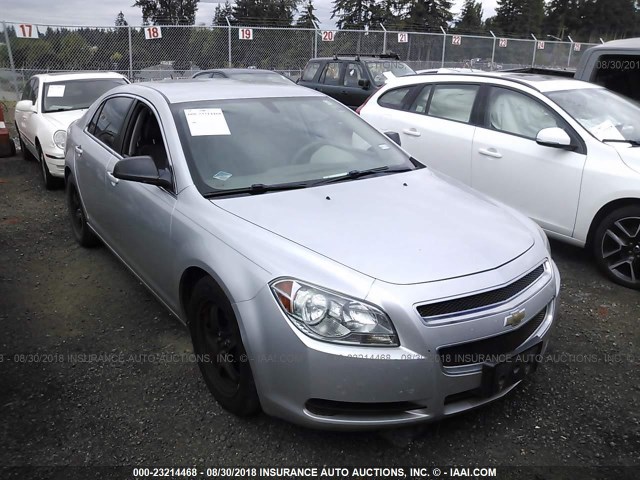 1G1ZB5EBXA4151150 - 2010 CHEVROLET MALIBU LS SILVER photo 1