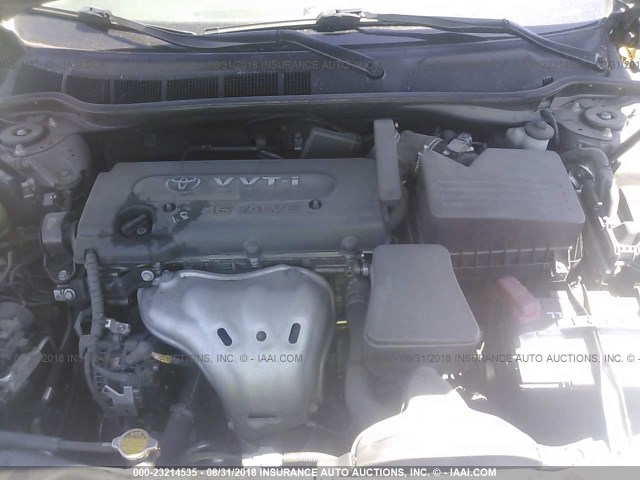 4T1BE46K39U310610 - 2009 TOYOTA CAMRY SE/LE/XLE GRAY photo 10