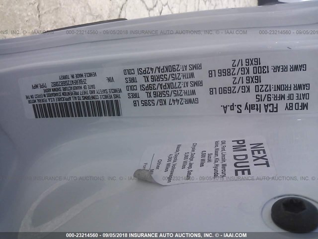 ZFBERFAT2G6B20192 - 2016 RAM PROMASTER CITY  白色 照片 9