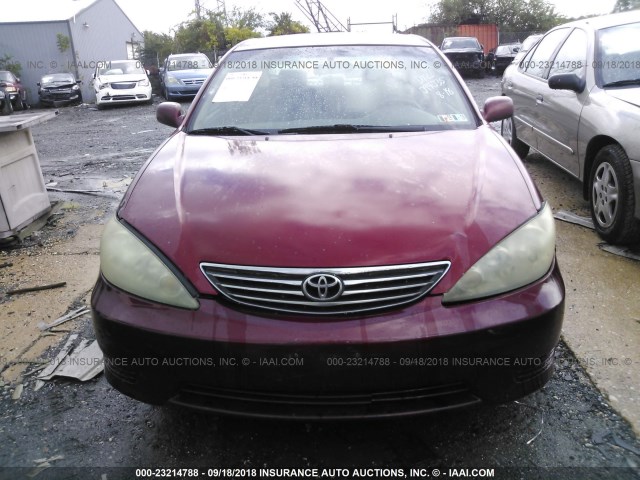4T1BF32KX5U094035 - 2005 TOYOTA CAMRY LE/XLE/SE Qırmızı foto 6