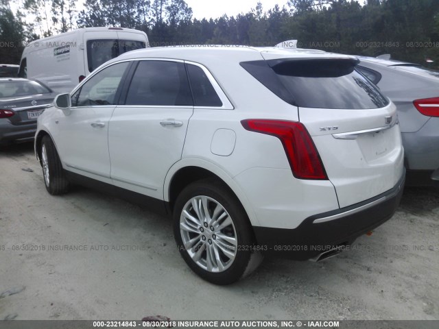 1GYKNERS4JZ214332 - 2018 CADILLAC XT5 PREMIUM LUXURY WHITE photo 3