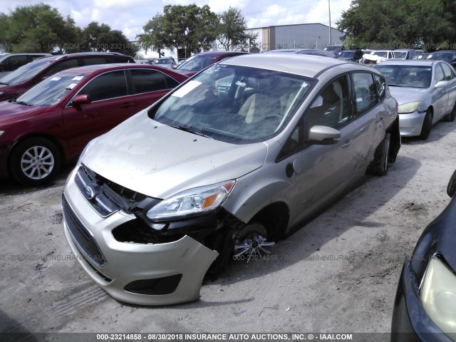 1FADP5EU7HL109612 - 2017 FORD C-MAX SE GOLD photo 2