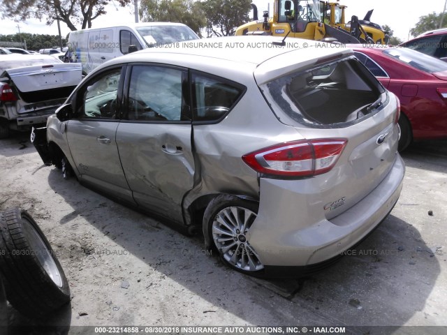 1FADP5EU7HL109612 - 2017 FORD C-MAX SE GOLD photo 3