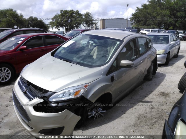 1FADP5EU7HL109612 - 2017 FORD C-MAX SE GOLD photo 6