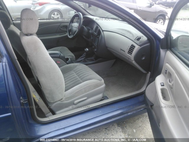 2G1WX12K739271716 - 2003 CHEVROLET MONTE CARLO SS ლურჯი ფოტო 5