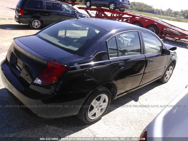 1G8AJ55F87Z142351 - 2007 SATURN ION LEVEL 2 黑色 照片 4
