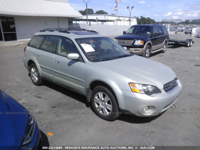 4S4BP62C457326439 - 2005 SUBARU LEGACY OUTBACK 2.5I LIMITED Champagne photo 1