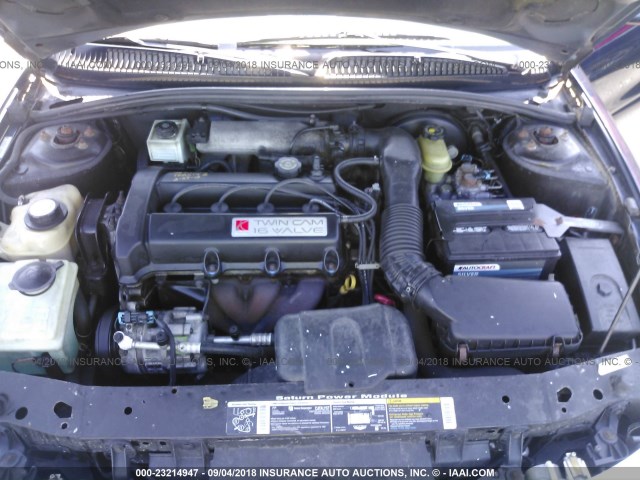 1G8ZH1276WZ138768 - 1998 SATURN SC2 BLUE photo 10