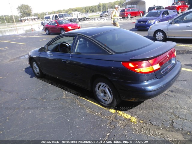 1G8ZH1276WZ138768 - 1998 SATURN SC2 BLUE photo 3