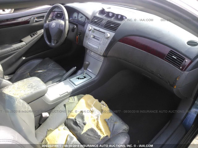 4T1CA38P84U013859 - 2004 TOYOTA CAMRY SOLARA SE/SLE Mavi foto 5