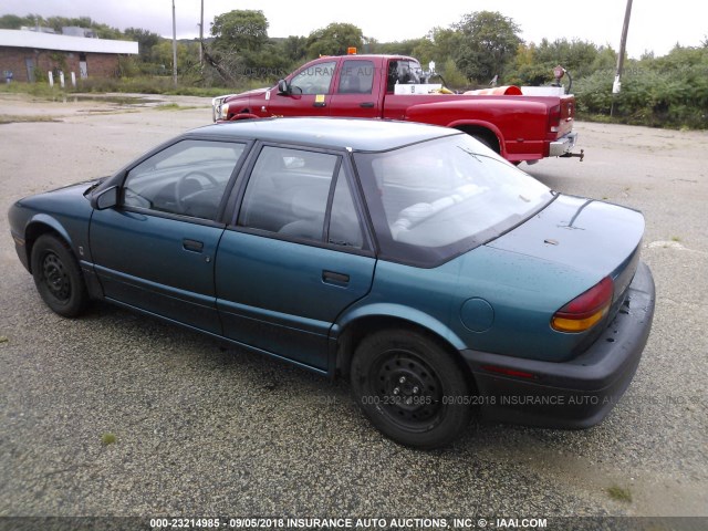 1G8ZG5596PZ209573 - 1993 SATURN SL1 BLUE photo 3