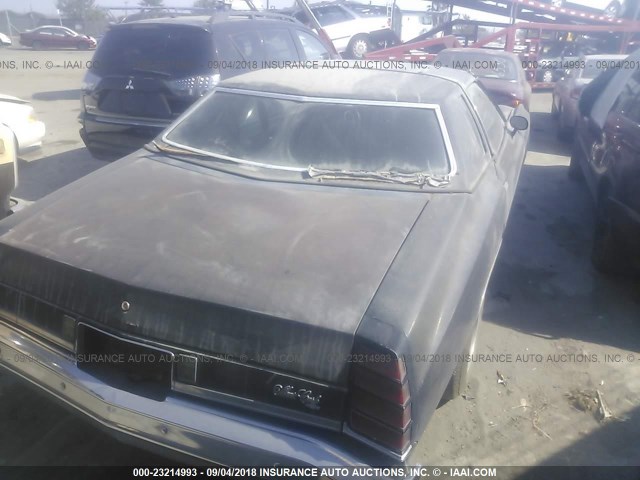 1H57L5Z445844 - 1975 CHEVROLET MONTE CARLO  BLACK photo 4