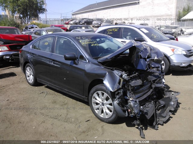 4S3BNBC66F3049376 - 2015 SUBARU LEGACY 2.5I PREMIUM GRAY photo 1