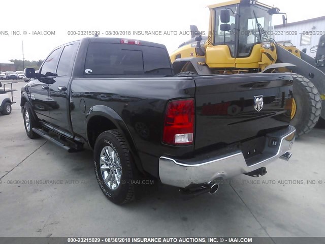 1C6RR6GT6JS117983 - 2018 RAM 1500 SLT BLACK photo 3