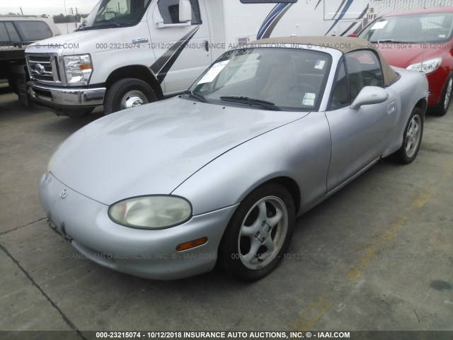 JM1NB3533X0123449 - 1999 MAZDA MX-5 MIATA GRAY photo 2