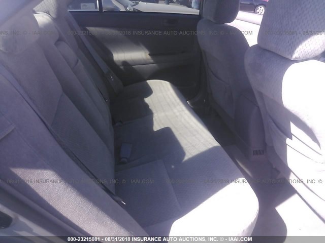 4T1BE32K34U842321 - 2004 TOYOTA CAMRY LE/XLE/SE SILVER photo 8