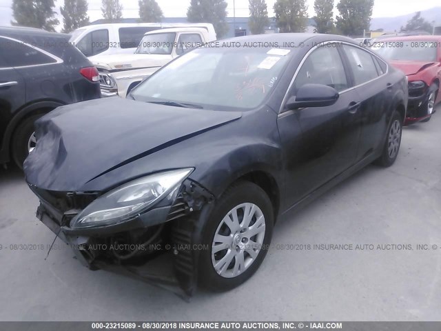 1YVHZ8BHXD5M01049 - 2013 MAZDA 6 SPORT BLACK photo 2