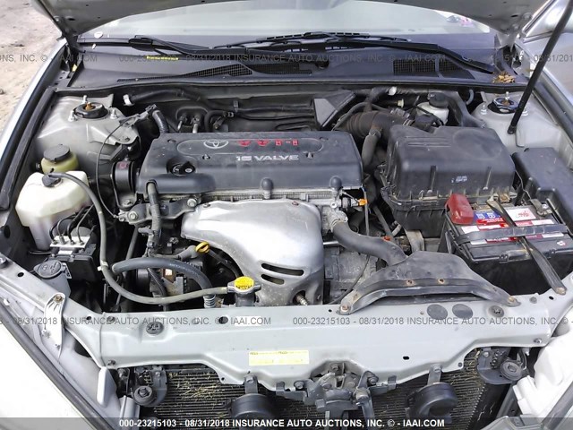 4T1BE32K85U510487 - 2005 TOYOTA CAMRY LE/XLE/SE 绿色 照片 10