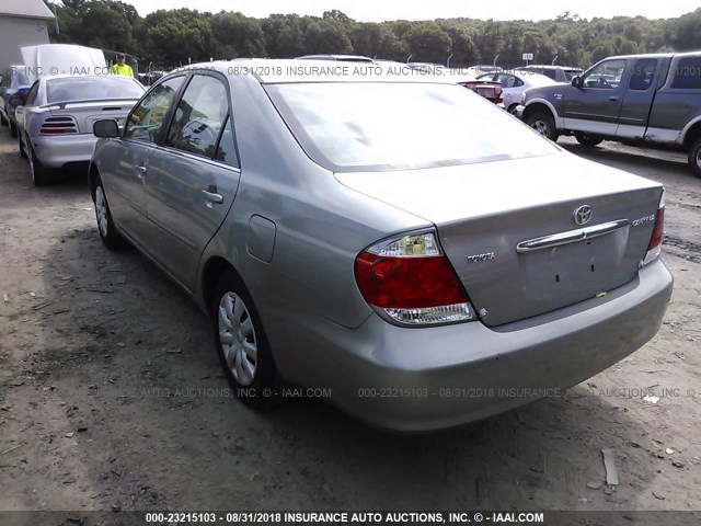 4T1BE32K85U510487 - 2005 TOYOTA CAMRY LE/XLE/SE 绿色 照片 3