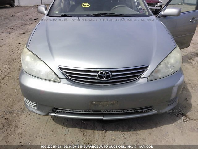 4T1BE32K85U510487 - 2005 TOYOTA CAMRY LE/XLE/SE GREEN photo 6