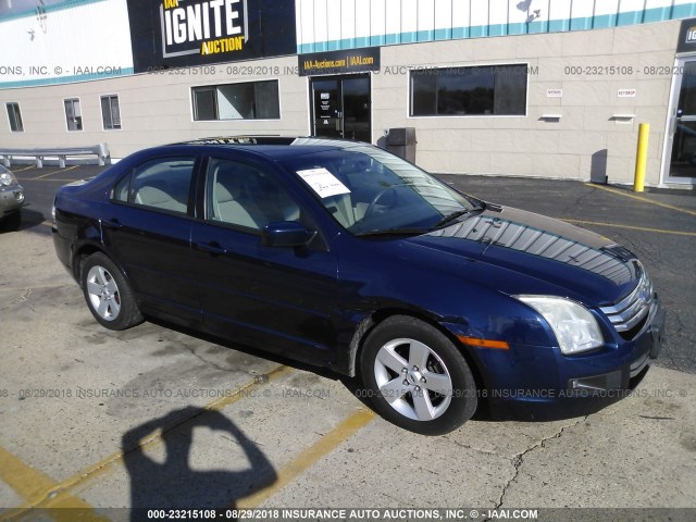 3FAFP07Z36R193902 - 2006 FORD FUSION SE Mavi foto 1