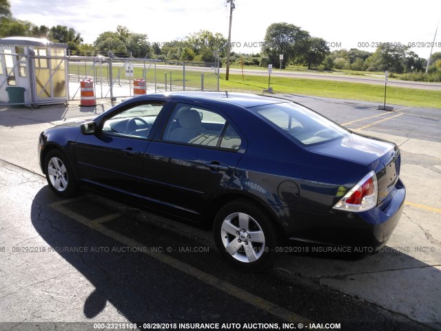 3FAFP07Z36R193902 - 2006 FORD FUSION SE Mavi foto 3