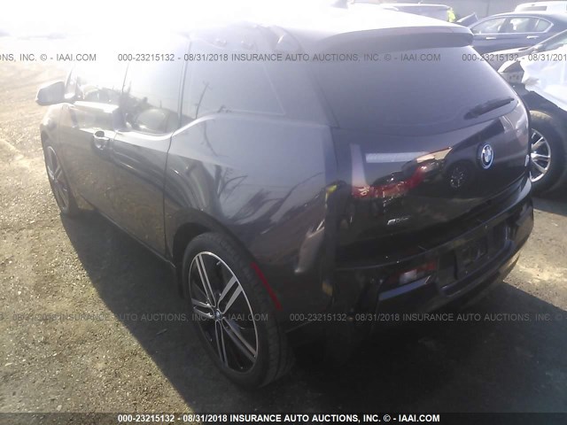 WBY1Z4C53EV274343 - 2014 BMW I3 REX GRAY photo 3