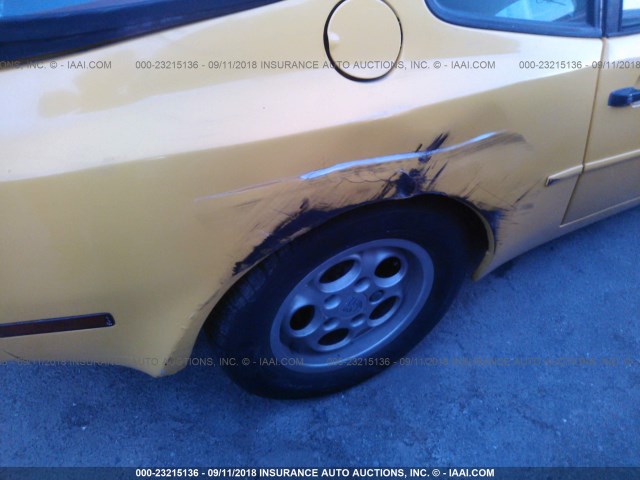 WP0AA0944FN451659 - 1985 PORSCHE 944 YELLOW photo 6