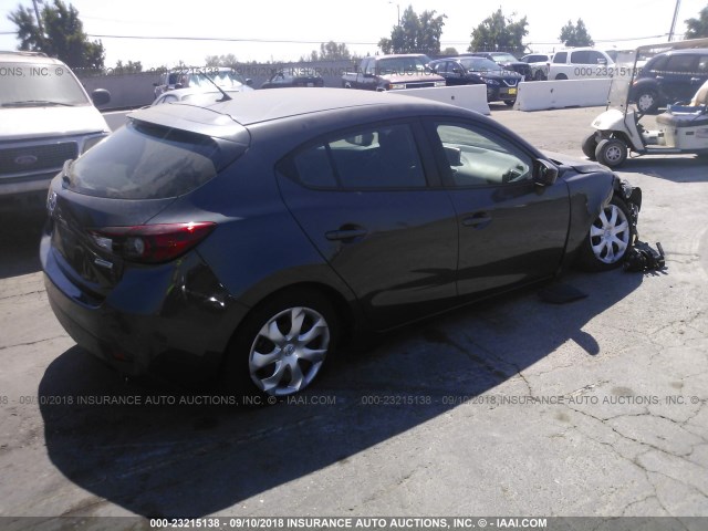 3MZBM1K75FM210643 - 2015 MAZDA 3 SPORT GRAY photo 4