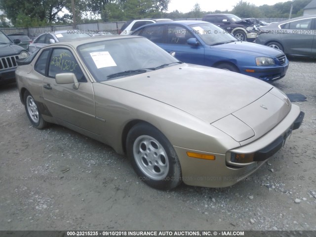 WP0AA0947GN452788 - 1986 PORSCHE 944 Dark Brown photo 1