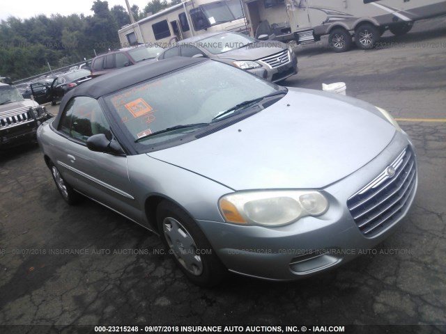 1C3EL45X45N503264 - 2005 CHRYSLER SEBRING GRAY photo 1