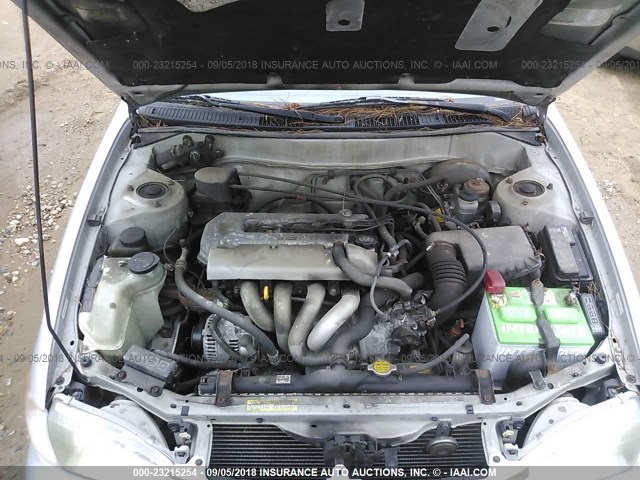 1NXBR18E0XZ219270 - 1999 TOYOTA COROLLA VE/CE/LE 银色 照片 10
