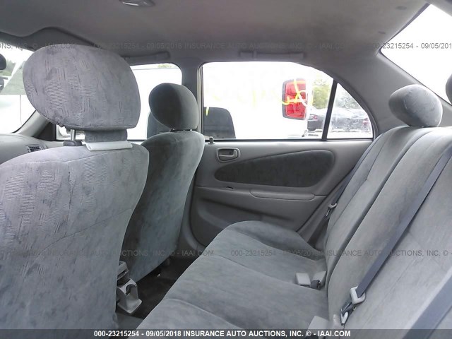 1NXBR18E0XZ219270 - 1999 TOYOTA COROLLA VE/CE/LE 银色 照片 8