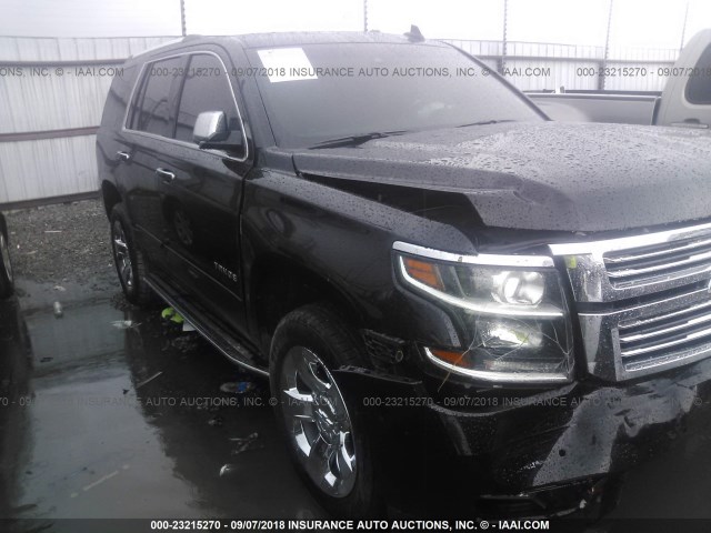 1GNSKCKC4JR124675 - 2018 CHEVROLET Tahoe K1500 PREMIER BLACK photo 1