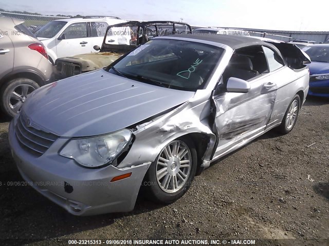 1C3LC55R38N621809 - 2008 CHRYSLER SEBRING TOURING SILVER photo 6