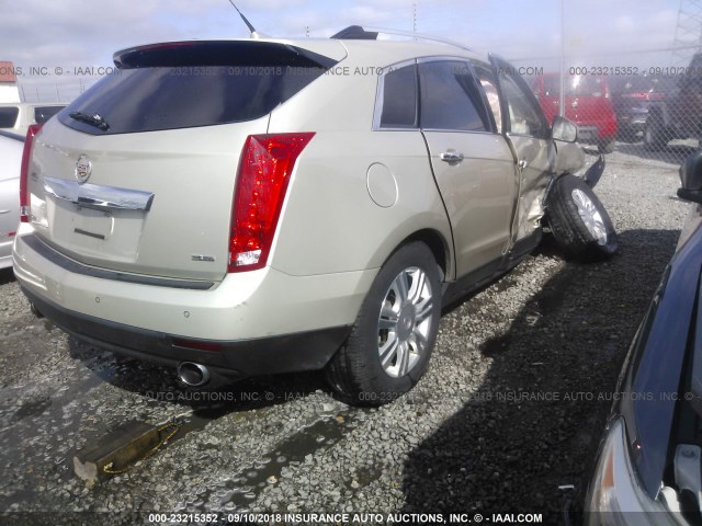 3GYFNCE34DS611626 - 2013 CADILLAC SRX LUXURY COLLECTION GOLD photo 4