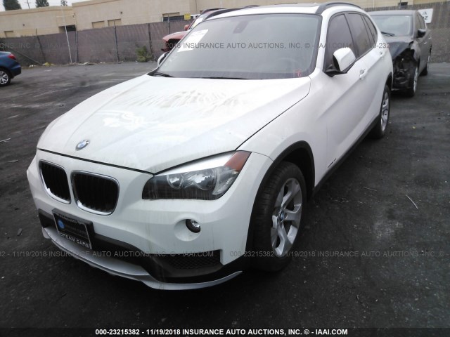 WBAVM1C54FV318347 - 2015 BMW X1 SDRIVE28I WHITE photo 2