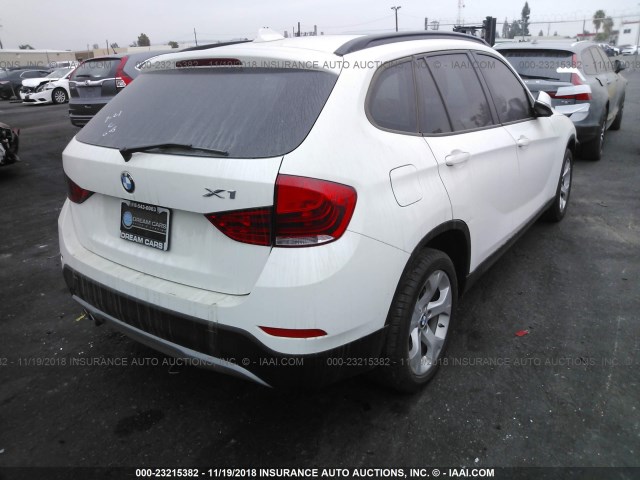 WBAVM1C54FV318347 - 2015 BMW X1 SDRIVE28I WHITE photo 4