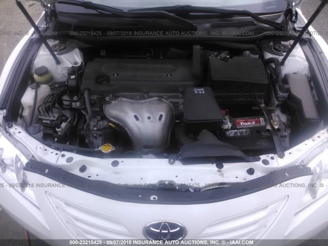 4T1BE46K29U865239 - 2009 TOYOTA CAMRY SE/LE/XLE 白色 照片 10
