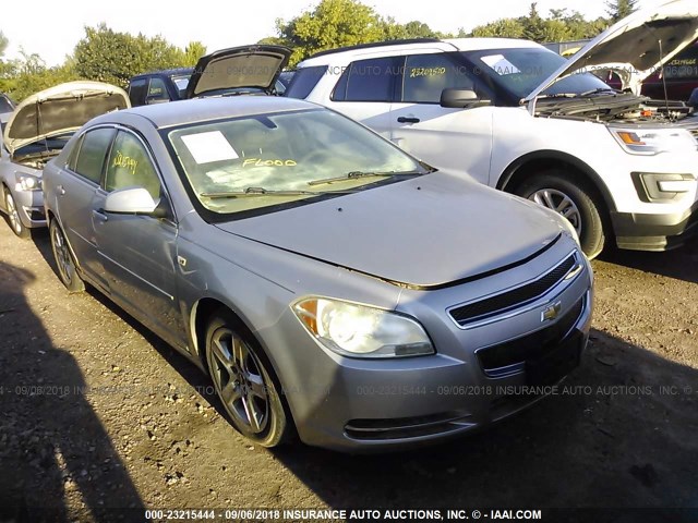 1G1ZH57B08F202553 - 2008 CHEVROLET MALIBU 1LT ვერცხლისფერი ფოტო 1
