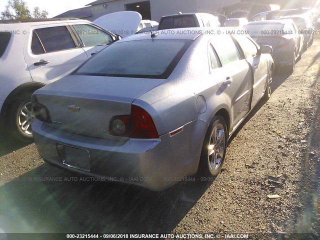 1G1ZH57B08F202553 - 2008 CHEVROLET MALIBU 1LT ვერცხლისფერი ფოტო 4