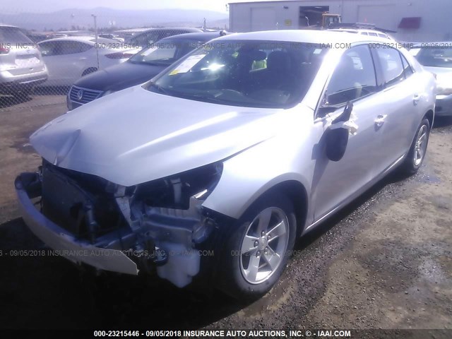 1G11A5SA1GF146105 - 2016 CHEVROLET MALIBU LIMITED LS SILVER photo 2